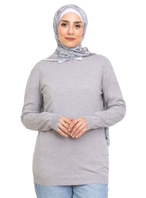 Cloud Round Knit Pullover - Khotwh